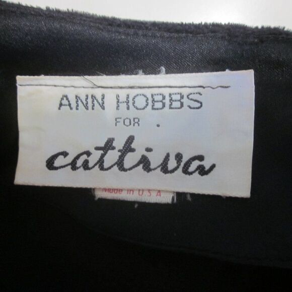 Vintage Ann Hobbs for Cattiva Dress 1970's Size S - Picture 2 of 11